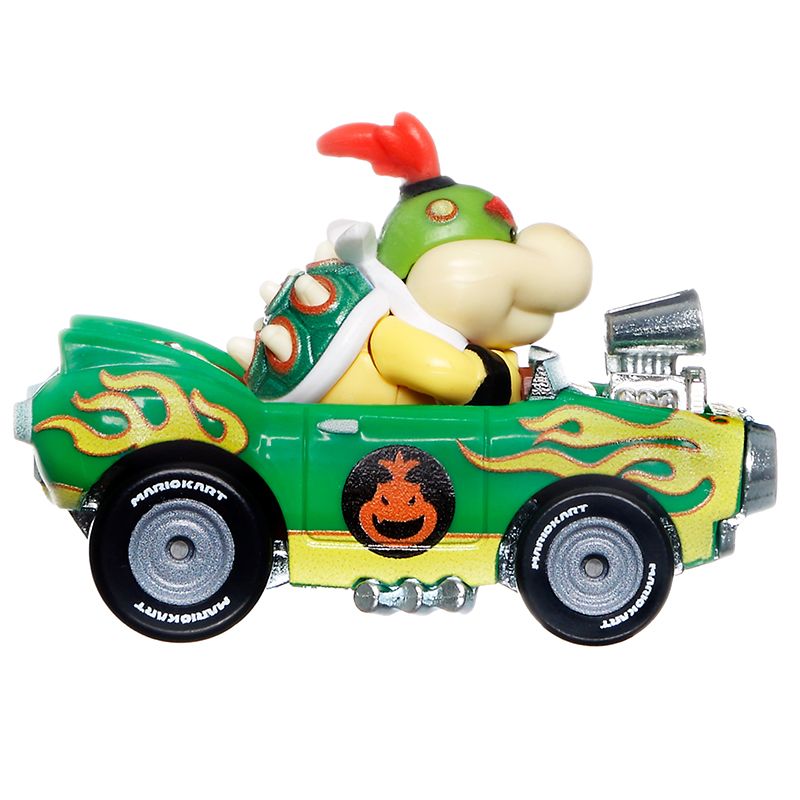 Hot Wheels Mario Kart Coche Bowser Jr - Imagen 1