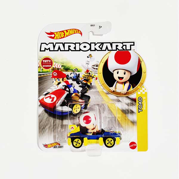 Hot Wheels Mario Kart Coche Toad Match 1:64 - Imagen 1