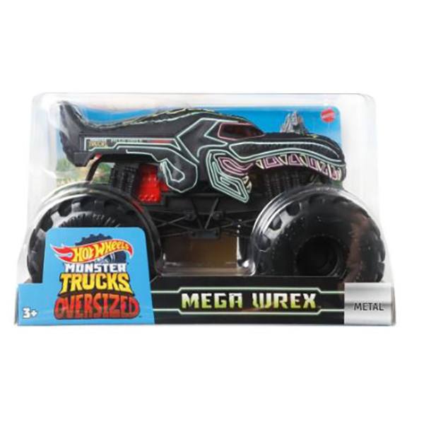 Hot Wheels Coche Monster Truck Mega Wrex 1:24 - Imagen 1