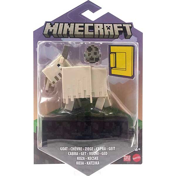 Minecraft Figura Articulada Mc Goat - Imagem 1