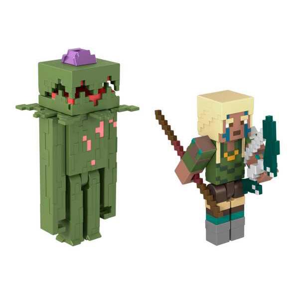 Minecraft Pack de 2 Figuras Explorador - Imagem 1