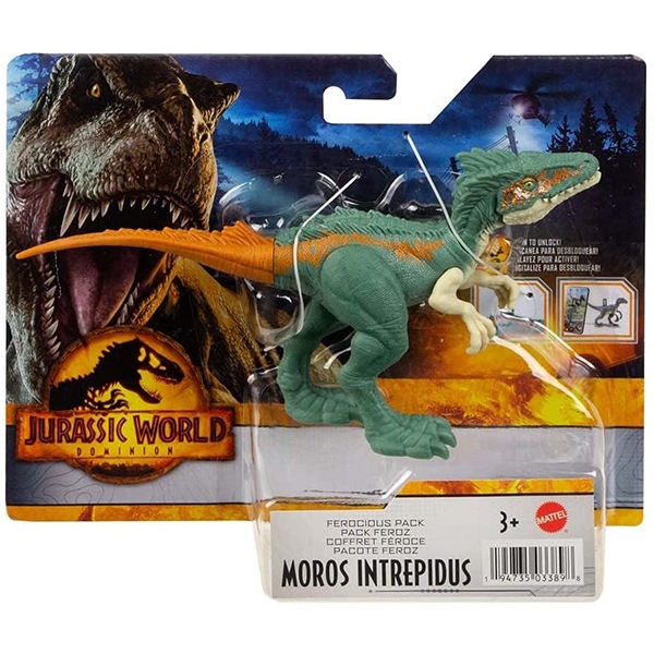 Jurassic World Figura Dinosaurio Morus Intrepidus Feroz - Imagen 2