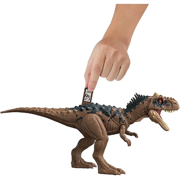 Jurassic World Figura Dinossauro Rajasaurus Ruge e ataca com sons - Imagem 2