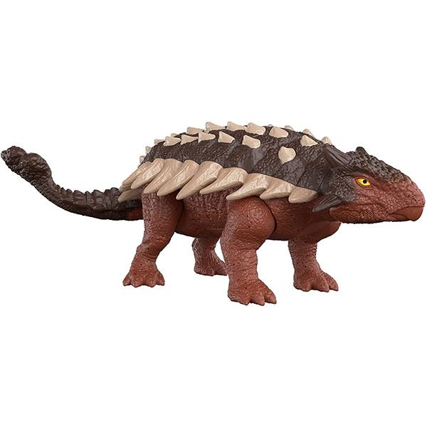 Jurassic World Figura Dinosaurio Ankylosaurus Ruge y Golpea con sonidos - Imagen 1