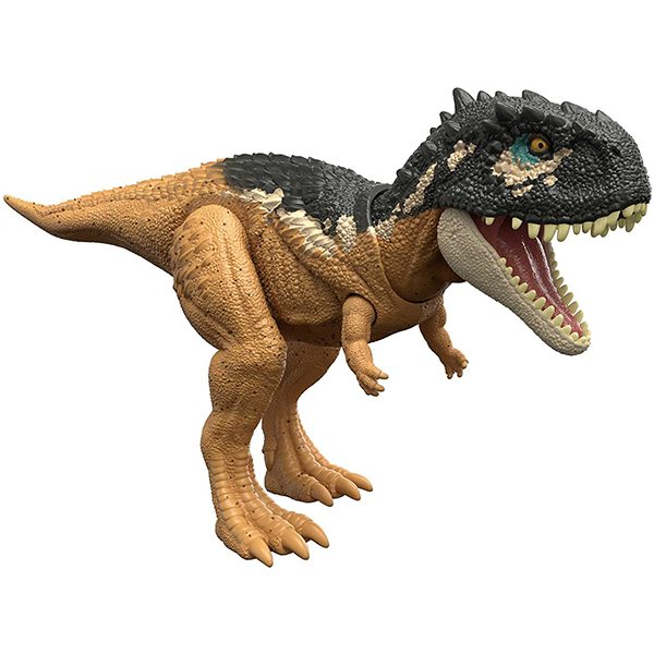 Jurassic World Figura Dinosaurio Skorpiovenator Ruge y Golpea con sonidos - Imagen 1