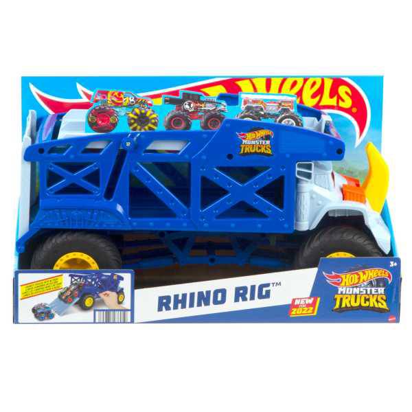 Hot Wheels Monster Trucks Rino Camión - Imagen 5