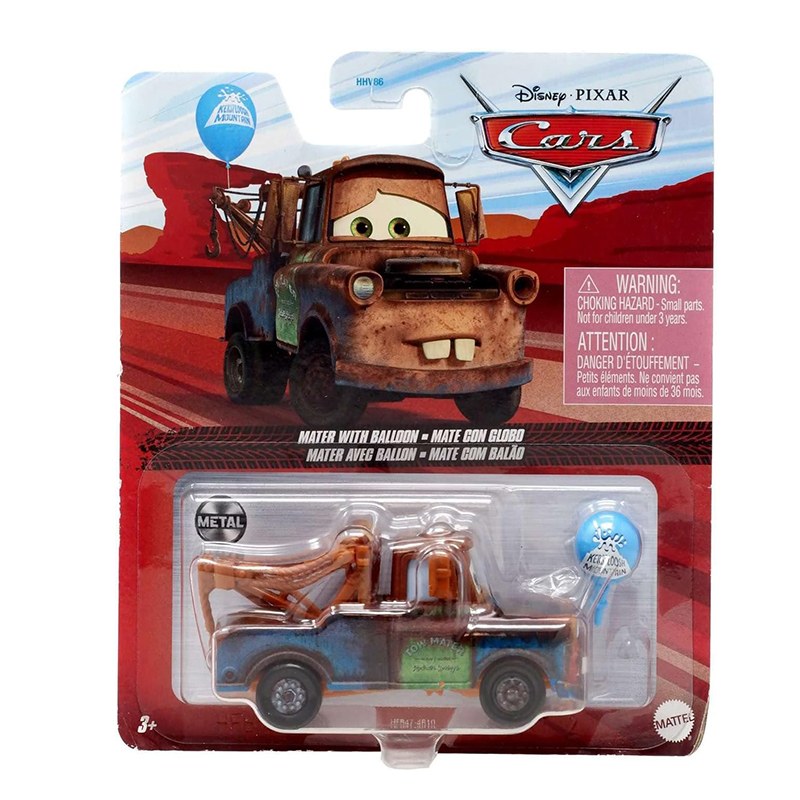 Disney Cars Cotxe Mate amb Globus 1:55