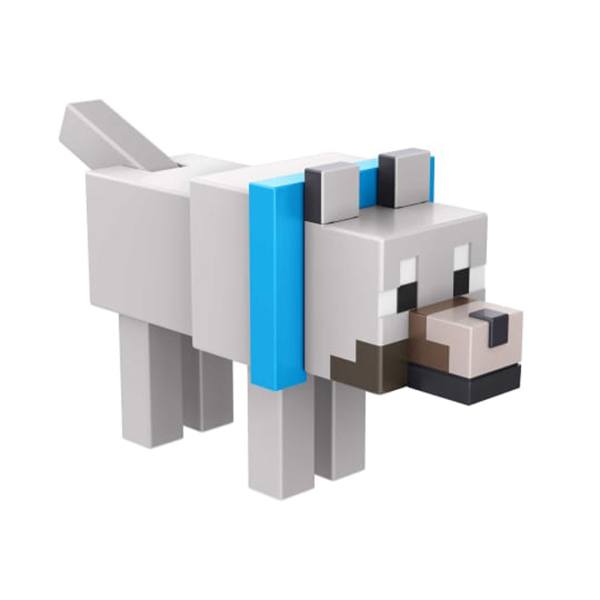 Minecraft Figura Lobo 8cm - Imagem 1