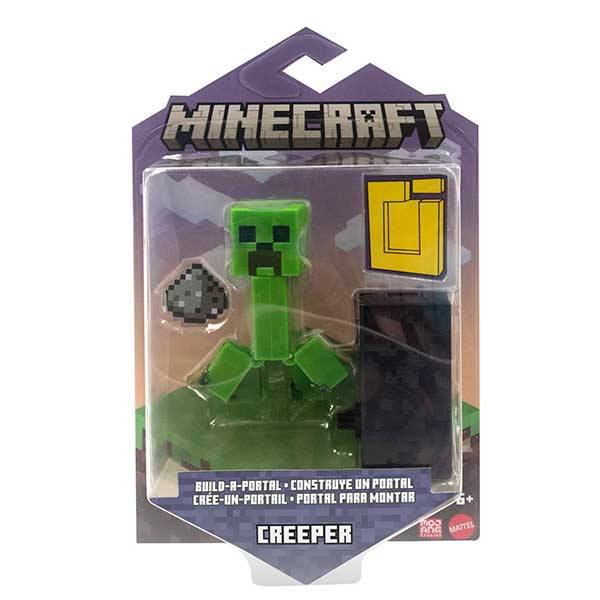 Minecraft Figura Articulada Mc Creeper - Imagem 1