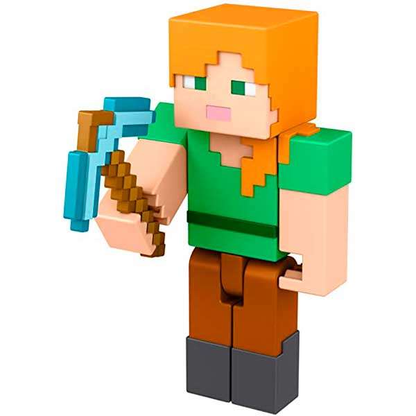 Minecraft Figura Articulada Alex - Imagen 1
