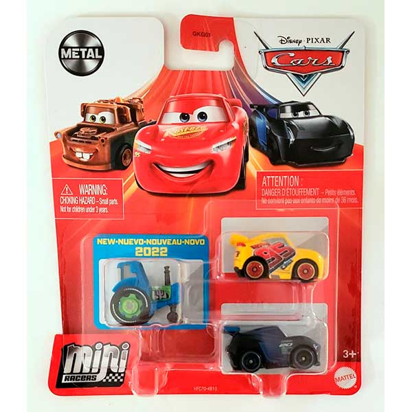 Disney Cars Racers Mini Coches Tractors JOGUIBA