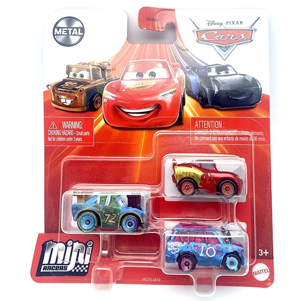 Cars Pack 3 Mini Racers Thunder - Imagem 1