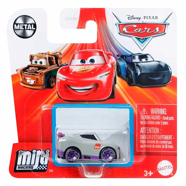 Disney Cars Racers Mini Coche Trainee Kurt - Imagen 1