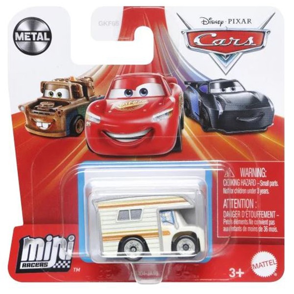 Disney Cars Larry Camper Mini Carro Metálico - Imagem 1