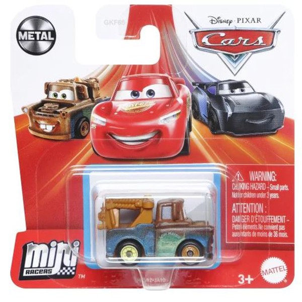 Disney Cars DC Matter Mini Carro Metálico - Imagem 1