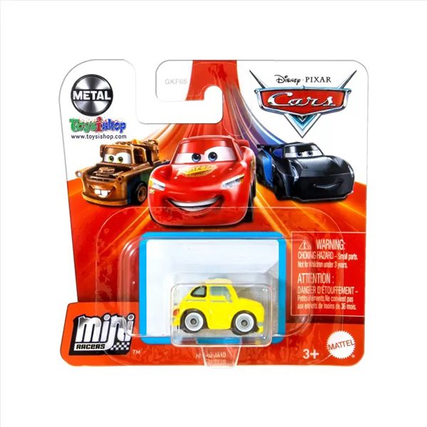 Cars Mini Racers Carro Luigi - Imagem 1