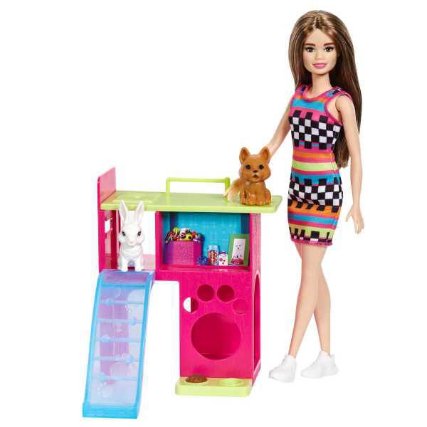 Barbie Muñeca con mascotas - Imagen 4