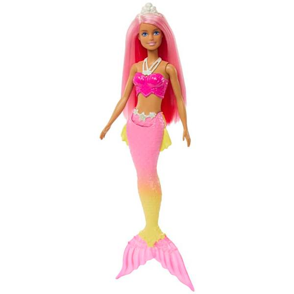 Barbie Dream Boneca Sereia Rabo Rosa