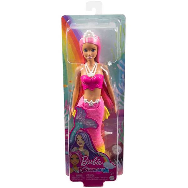 Barbie Dream Muñeca Sirena Cola Rosa - Imatge 3