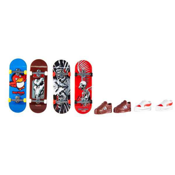 Skate de Dedo Hot Wheels | Capitão Marvel - Skate e Tênis - Mattel