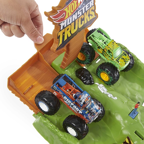 Hot Wheels Monster Trucks Torneio de Titãs - Imagem 1