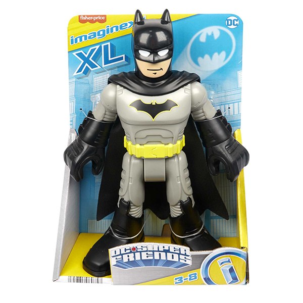 Imaginext DC Super Friends Figura Batman XL The Caped Crusader - Imagem 4