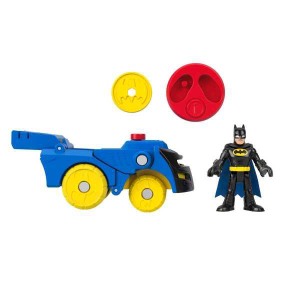 Fisher-Price Imaginext DC Super Friends Cabeça-veículo Batmóvil - Imagem 3