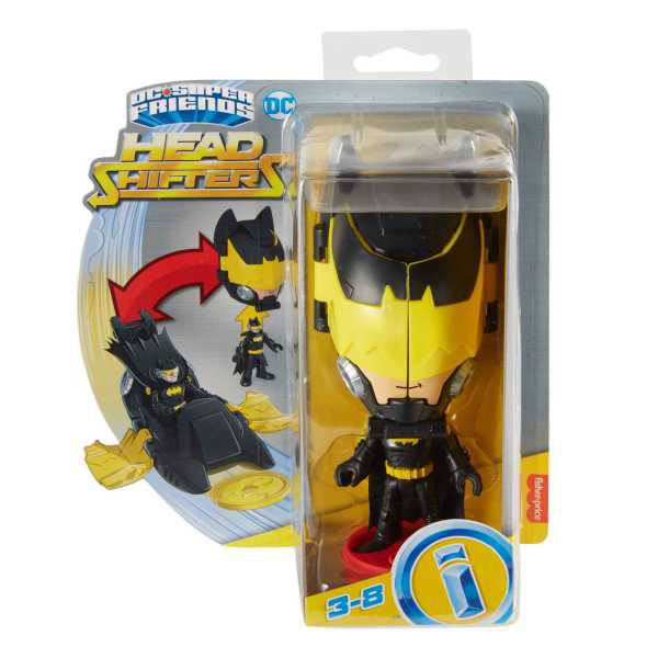 Fisher-Price Imaginext DC Super Friends Cabeza-vehículo Batwing - Imagen 1