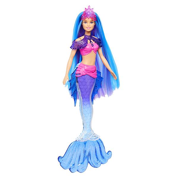 Barbie Muñeca Sirena Mermaid Power Malibu - Imagen 1