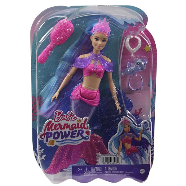 Barbie Muñeca Sirena Mermaid Power Malibu - Imagen 5