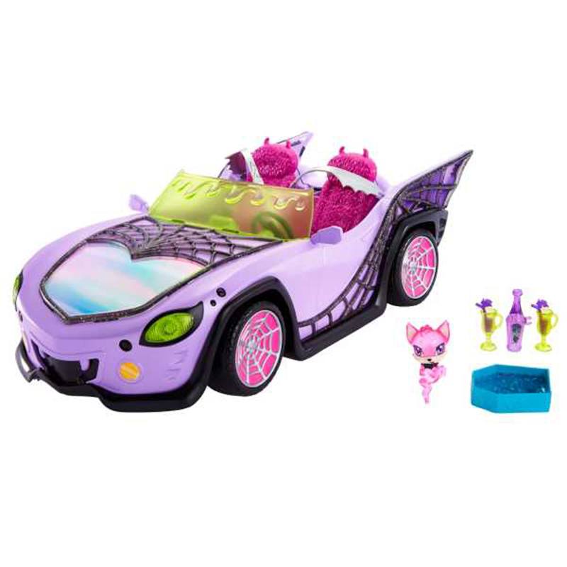 Monster High Ghoul Mobile Coche de juguete - Imagen 1