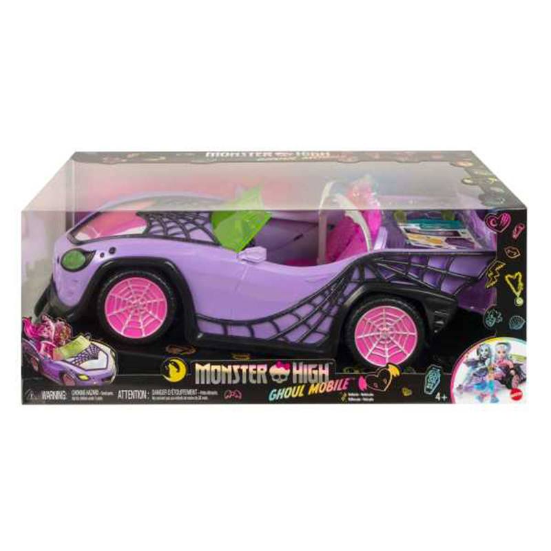 Monster High Ghoul Mobile Carro de brinquedos - Imagem 