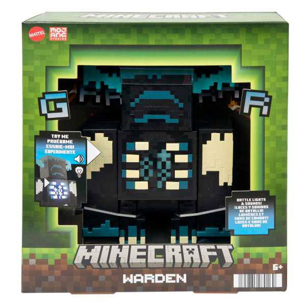 Minecraft Figura Warden con luces y sonidos - Imatge 5