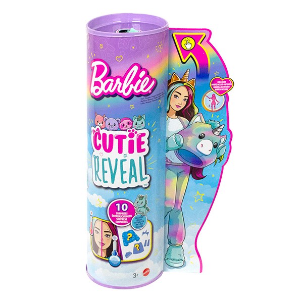 Barbie Cutie Reveal Boneca Fantasia Unicórnio - Imagem 5