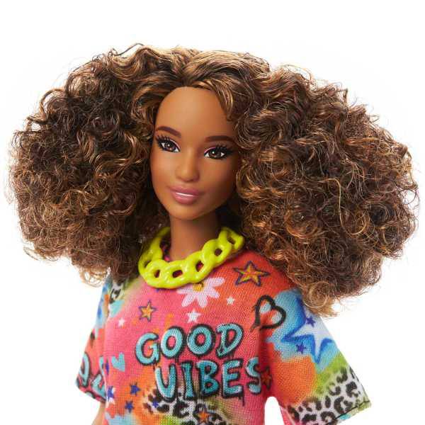 Barbie Fashionista con pelo rizado - Imagen 2