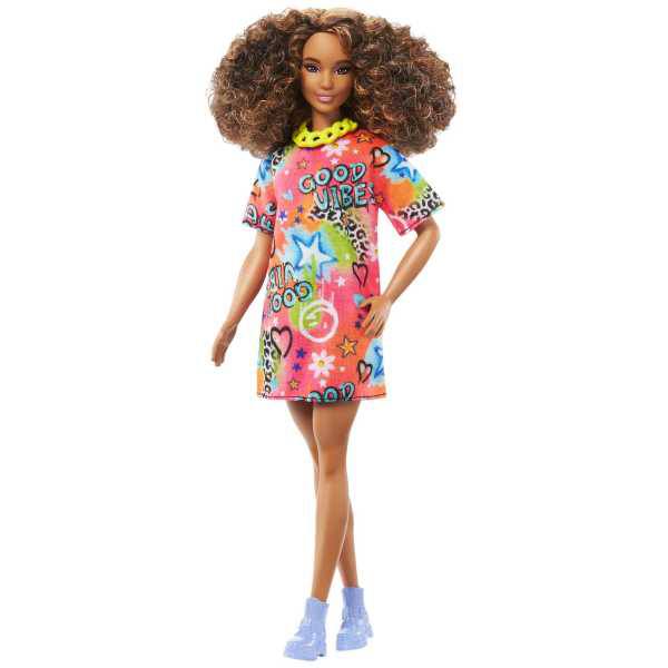 Barbie Fashionista con pelo rizado - Imagen 6