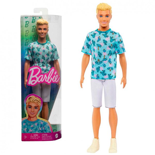 Barbie Ken Fashionista Camiseta cactus - Imatge 1
