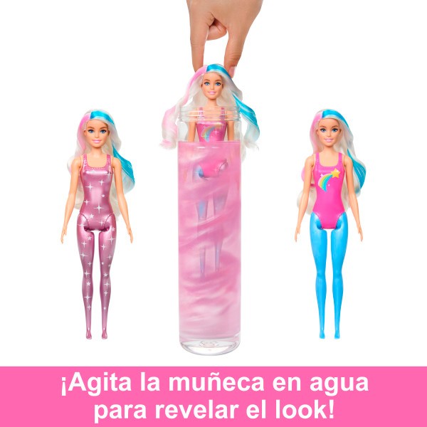 Barbie Muñeca Color Reveal Galaxia Arcoíris - Imagen 8