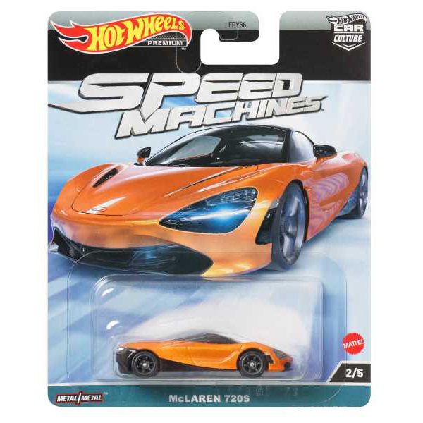 Hot Wheels Carro McLaren 720S Speed Machines - Imagem 5