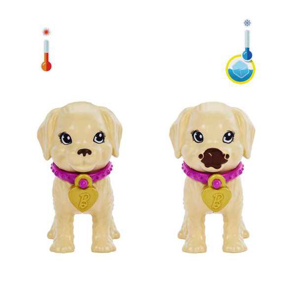 Barbie Adopta perritos vestido morado - Imagen 6