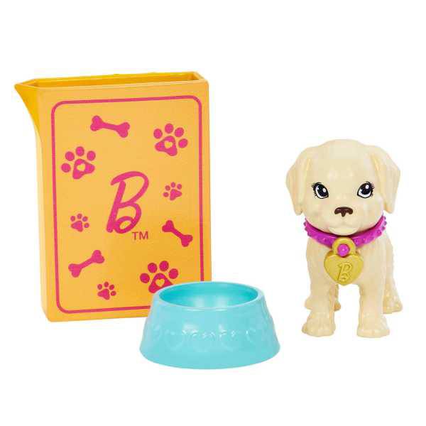 Barbie Adopta perritos vestido morado - Imagen 7