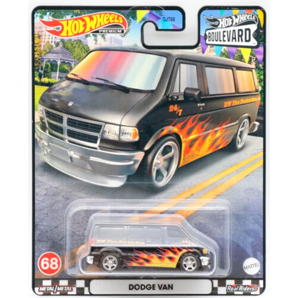 Hot Wheels Carro Dodge Van Boulevard - Imagem 1