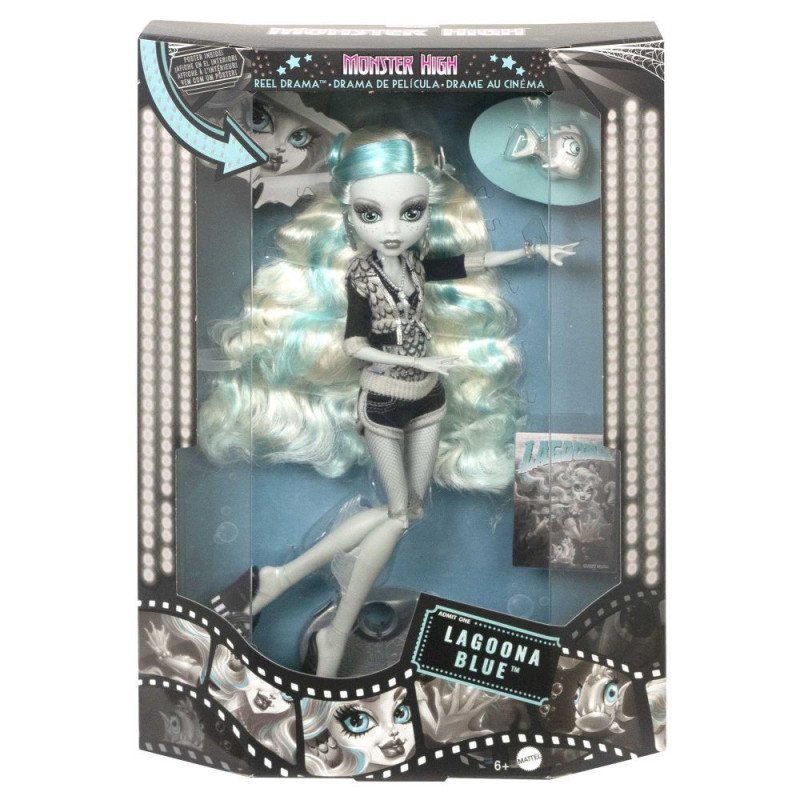 Monster High Boneca Lagoona Reel Drama