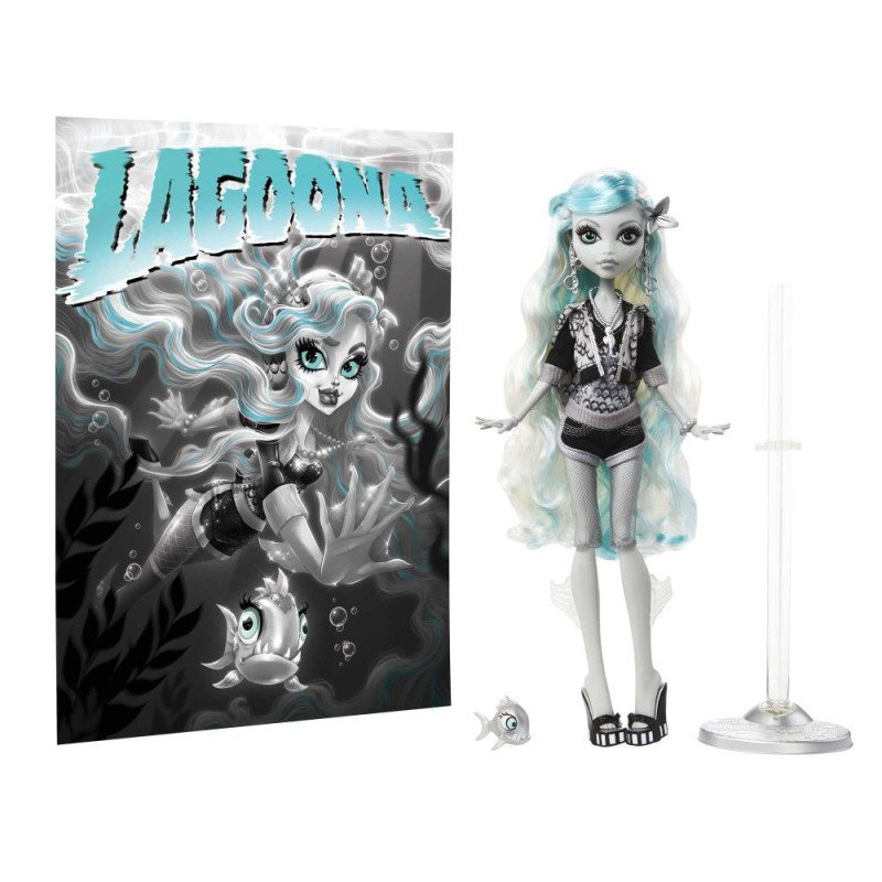 Monster High Boneca Lagoona Reel Drama - Imagem 2
