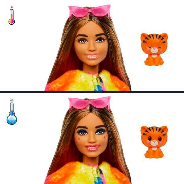 Barbie Cutie Reveal Serie Amigos de la jungla Tigre - Imatge 4