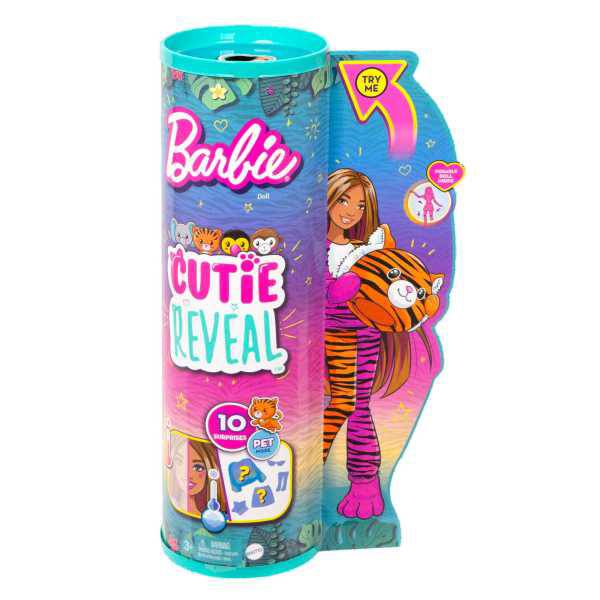Barbie Cutie Reveal Serie Amigos da Selva Tigre - Imagem 5