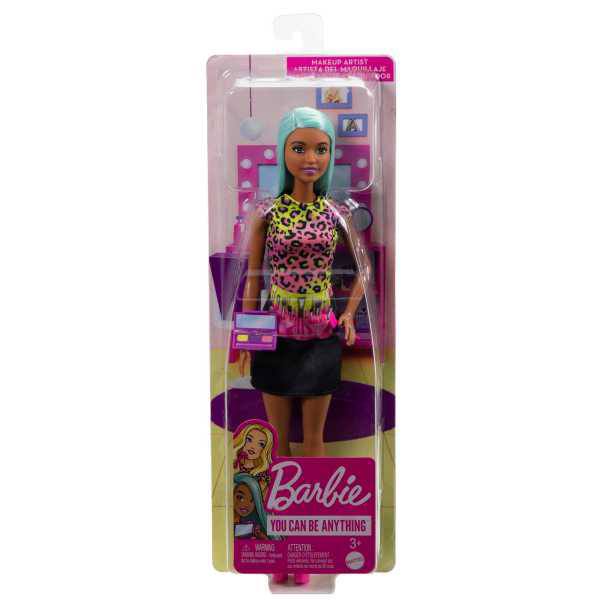 Barbie Tú puedes ser Maquilladora Muñeca - Imagen 4