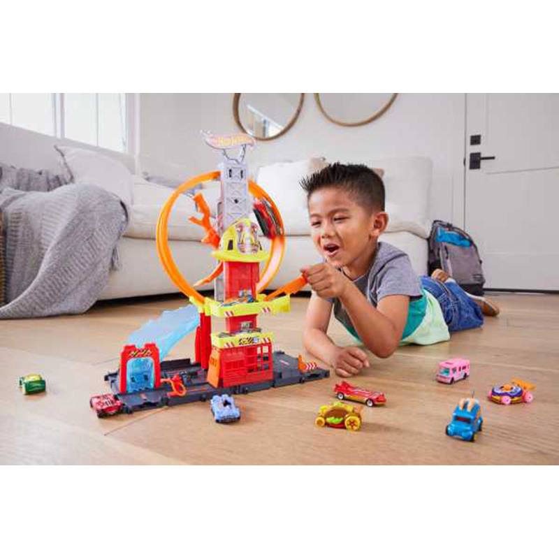 Hot Wheels City Super Estación de bomberos - Imagen 1