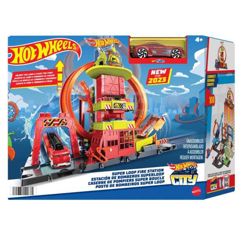 Hot Wheels City Super Estación de bomberos - Imagen 5