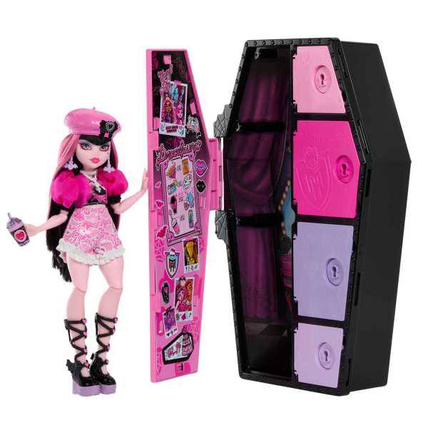 Monster High Skulltimate Secrets Boneca Draculaura - Imagem 1